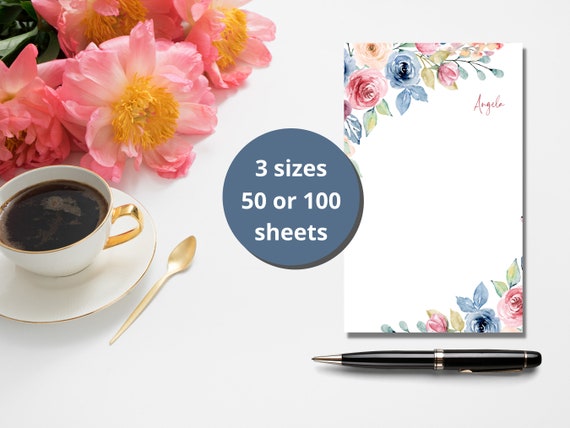 Personalized Notepad Custom Notepad Personalized Stationery - Etsy