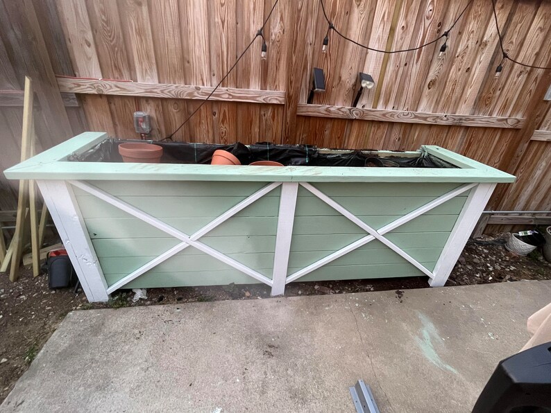 Custom Planter Box Etsy