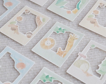 animals frame memo vintage windows memo garlands memo floral memo pad notepad