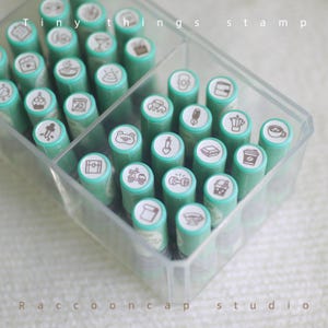 Timbres de petites choses Timbre quotidien Timbre mignon agenda de timbres photosensibles