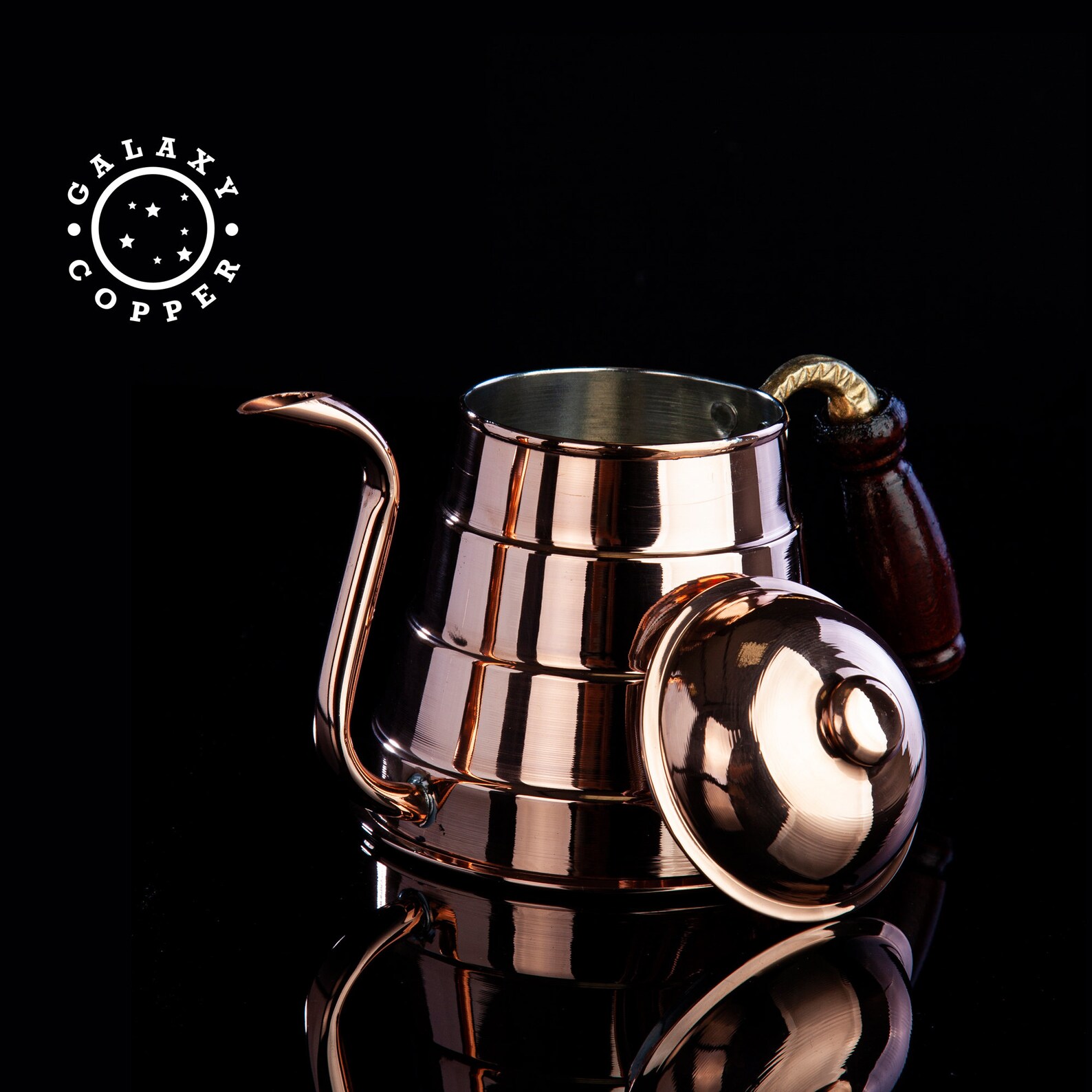 Copper Teapot Copper Kettle 100 Handmade Copper Coffee Etsy
