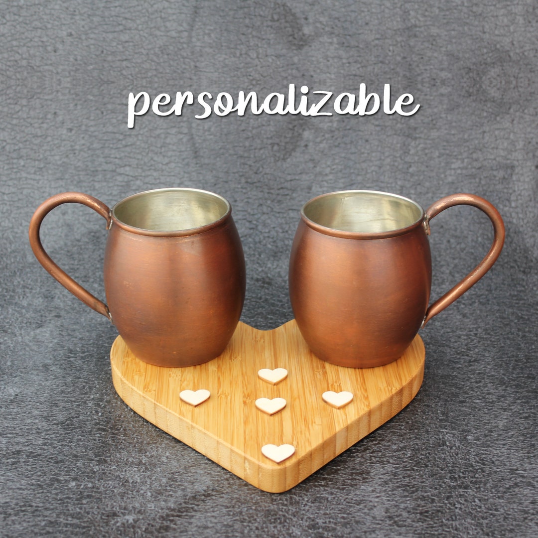 Personalized Moscow Mule Mug Setcopper Anniversary Gift for Etsy