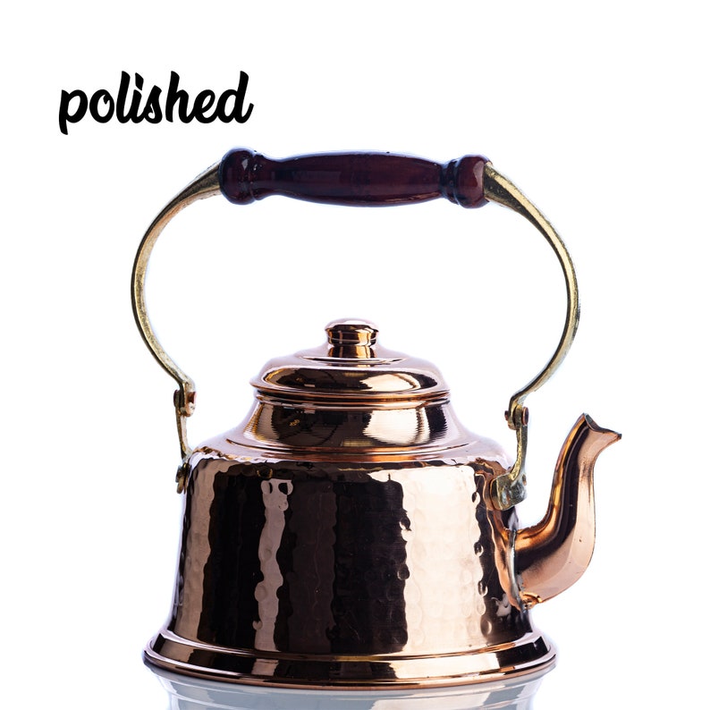 Copper Teapot Copper Kettle Handmade Copper Teapot Copper Etsy