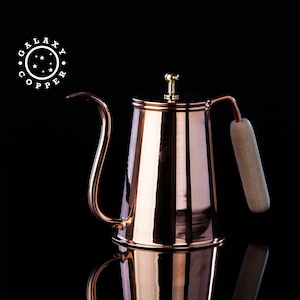 Copper Coffee Pot, Copper Tea Kettle, Copper Kettle, %100 Handmade, Copper Teapot, Copper Gift