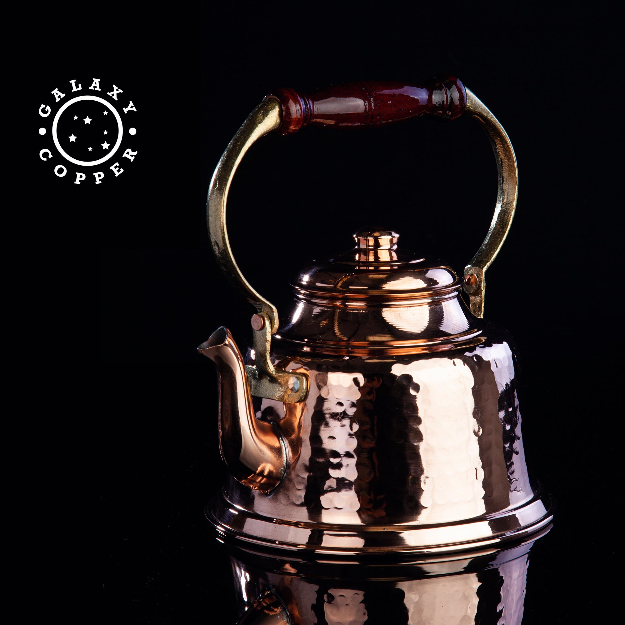 Copper Teapot Copper Kettle Handmade Copper Teapot Copper Etsy