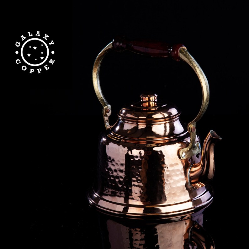 Copper Teapot Copper Kettle Handmade Copper Teapot Copper Etsy