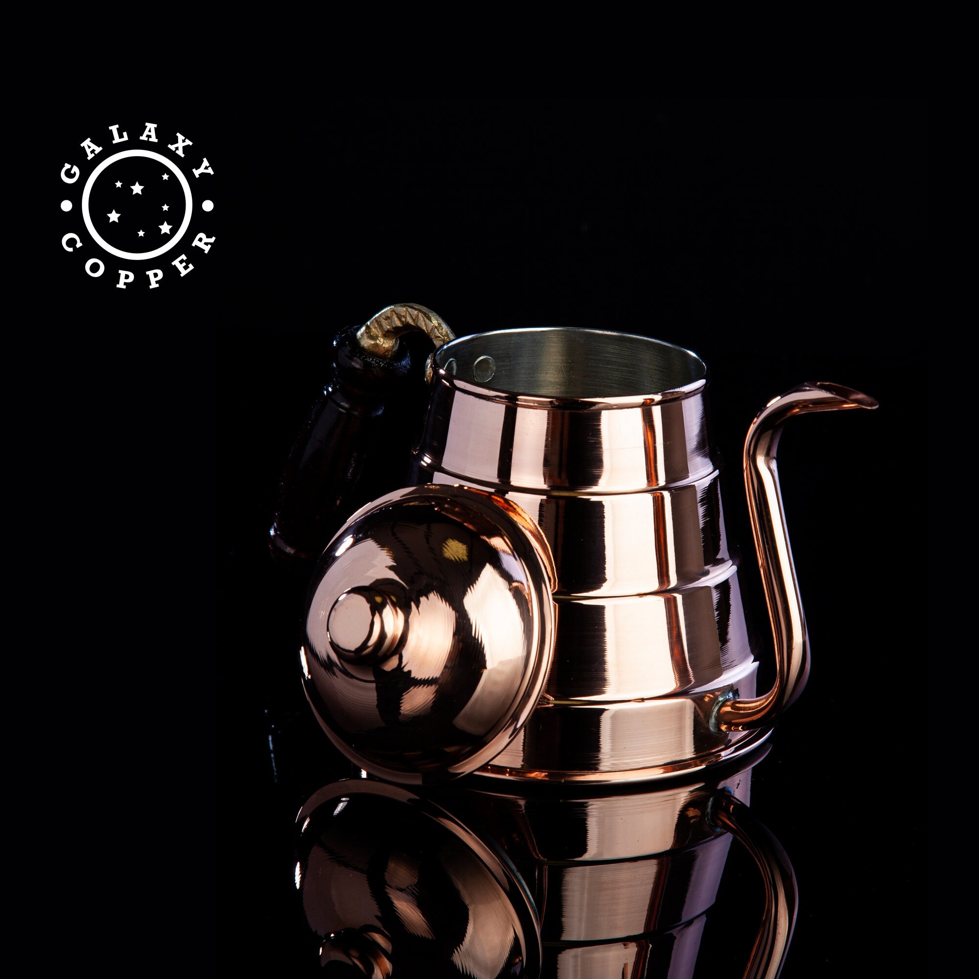 Copper Teapot Copper Kettle 100 Handmade Copper Coffee Etsy