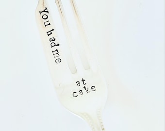 You had me at cake: cake fork