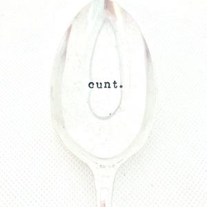 Cunt.