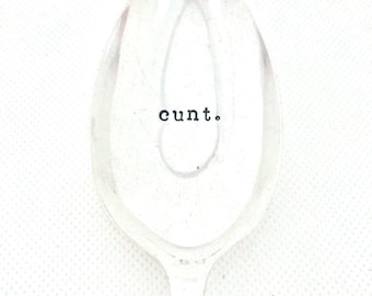 Cunt.