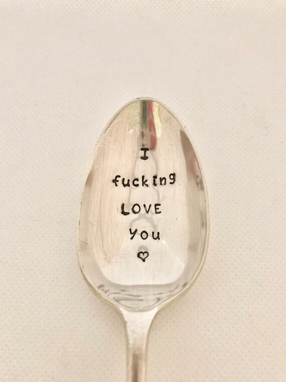 Love Spoon I fucking love you