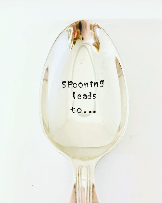 Funny Kitchen Utensil - Spooning Leads to Forking Spoon