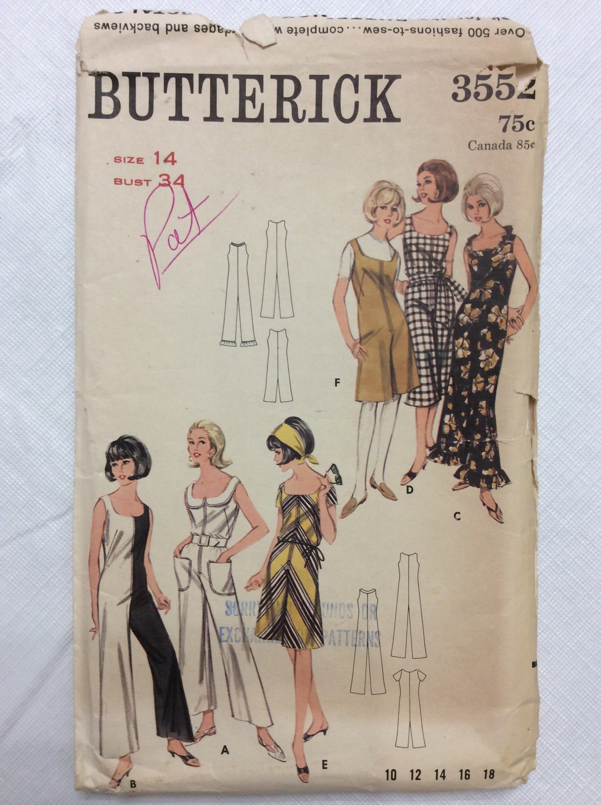 16+ Butterick 4914