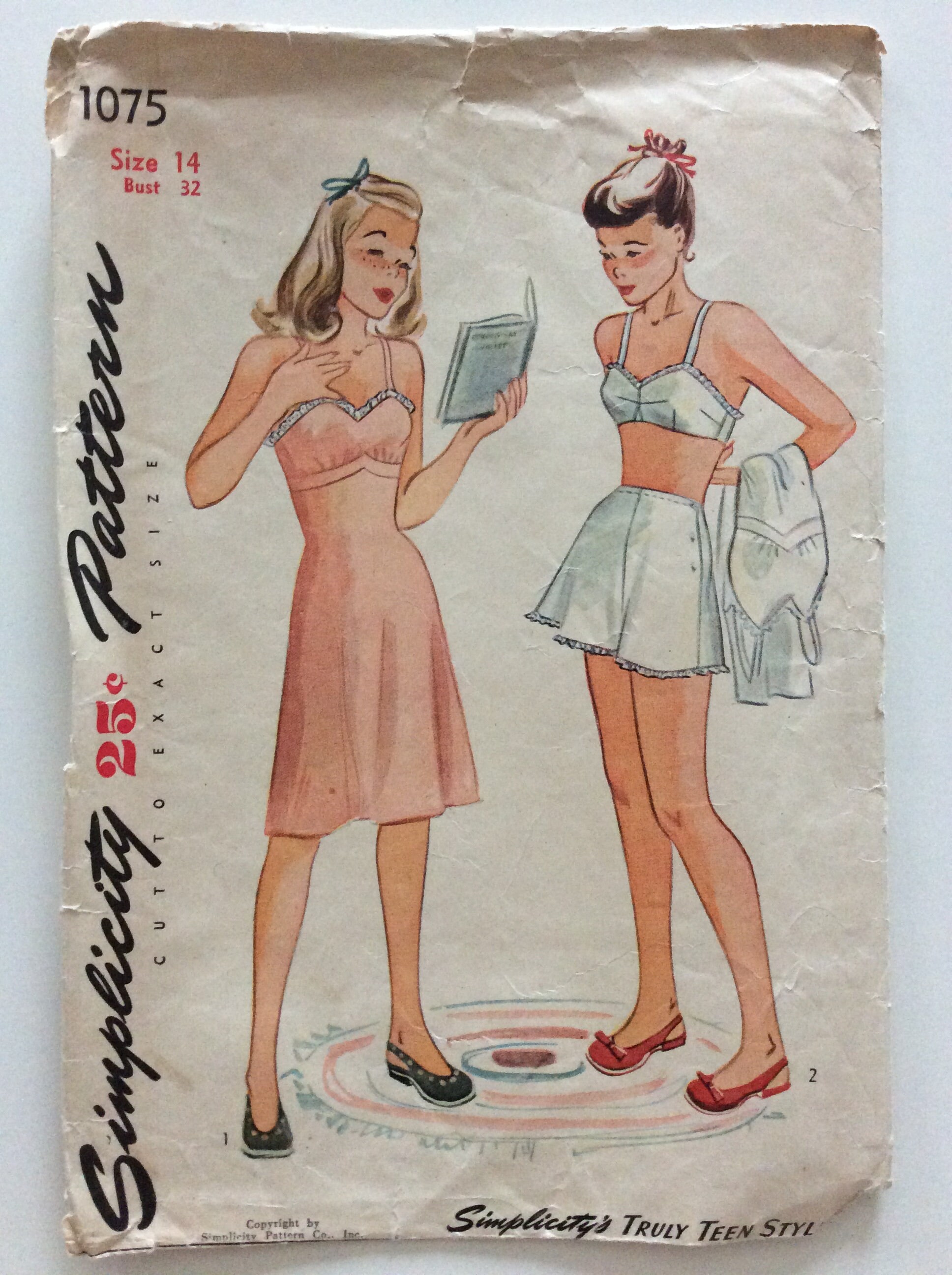 Lingerie Sewing Pattern Ladies' Ma Cherie French Knickers Depew