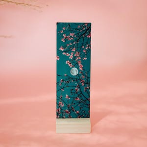 Arte de parede "Bloom" do marcador Boho | Impressão | Marcador | Natureza | Boho | Flor | Lua