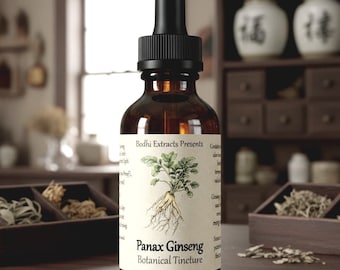 Panax Ginseng Root (P. notoginseng) Herbal Tincture - 2 Fl. Ozs. (60 mL) - Korean Ginseng