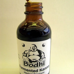 Fermented Kanna Tincture NEW Stronger Reformulation! Authentic S. African Kanna Cold Steeped Wide-Spectrum Double-Extract