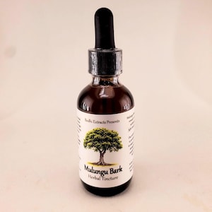 Mulungu Herbal Tincture - Brazilian Erythrina Mulungu Bark