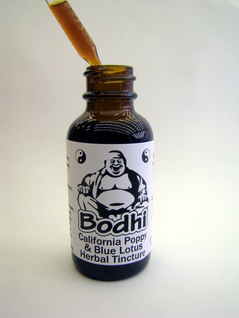 Blue Lotus & California Poppy Herbal Tincture Etsy 日本