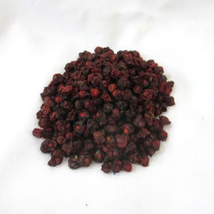 Schisandra Berries (S. chinensis) Organic - Whole, Dried, Aromatic - Magnolia Vine Berries