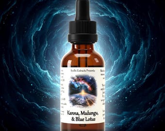 Kanna, Blue Lotus, & Mulungu Herbal Tincture