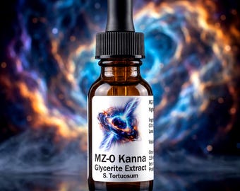 MZ-0 Liquid Kanna Extract Drops  - Alcohol-Free (Sceletium Tortuosum) - Standardized Kanna Extract