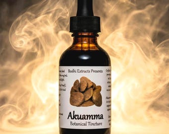 Akuamma Seed Tincture - Liquid Extract Whole Picralima Nitida Seed from Ghana