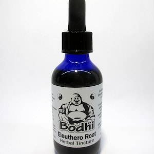Eleuthero Root (E. Senticosus) Herbal Tincture - 2 Fl. Ozs. (60 mL) - Siberian Ginseng - 60 Servings!
