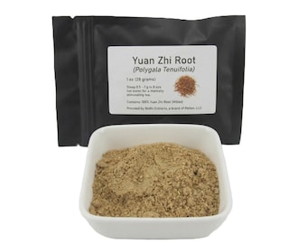 Yuan Zhi Root Powder (Polygala tenuifolia) - Dried Polygala Roots