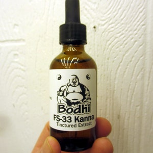 NEW! Kanna FS-33 Tincture (Sceletium Tortuosum) - Standardized Kanna Extract
