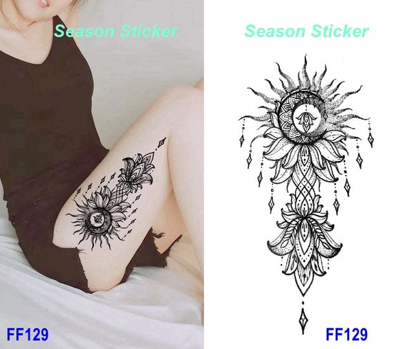 Buy Dream Catcher Sun Moon Totem Lotus Elephant Tattoos Feather Online in India - Etsy Buy Dream Catcher Sun Moon Totem Lotus Elephant Tattoos Feather Online in India - Etsy