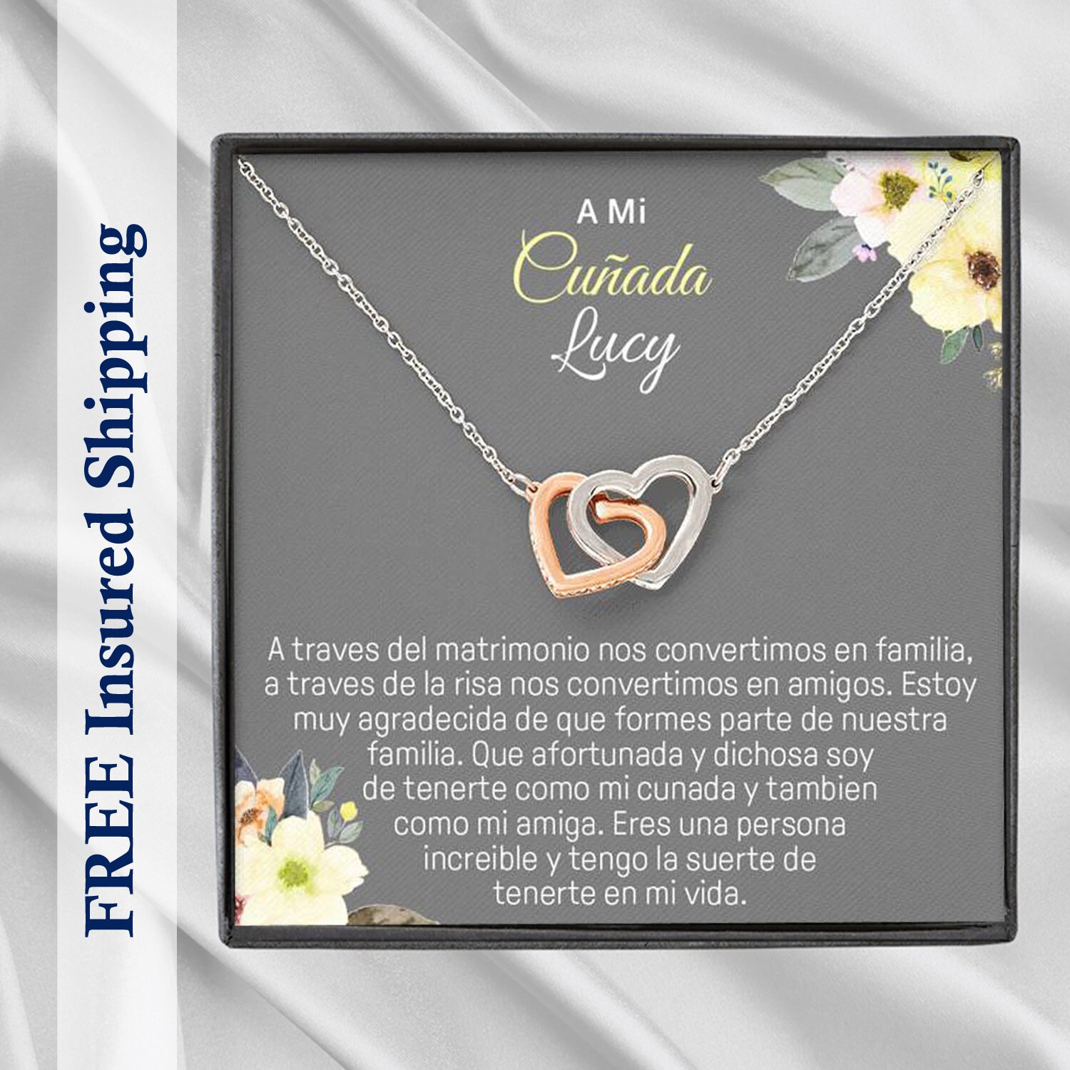 Sister in Law Gift In Spanish Wedding Gift Future Sister In Etsy