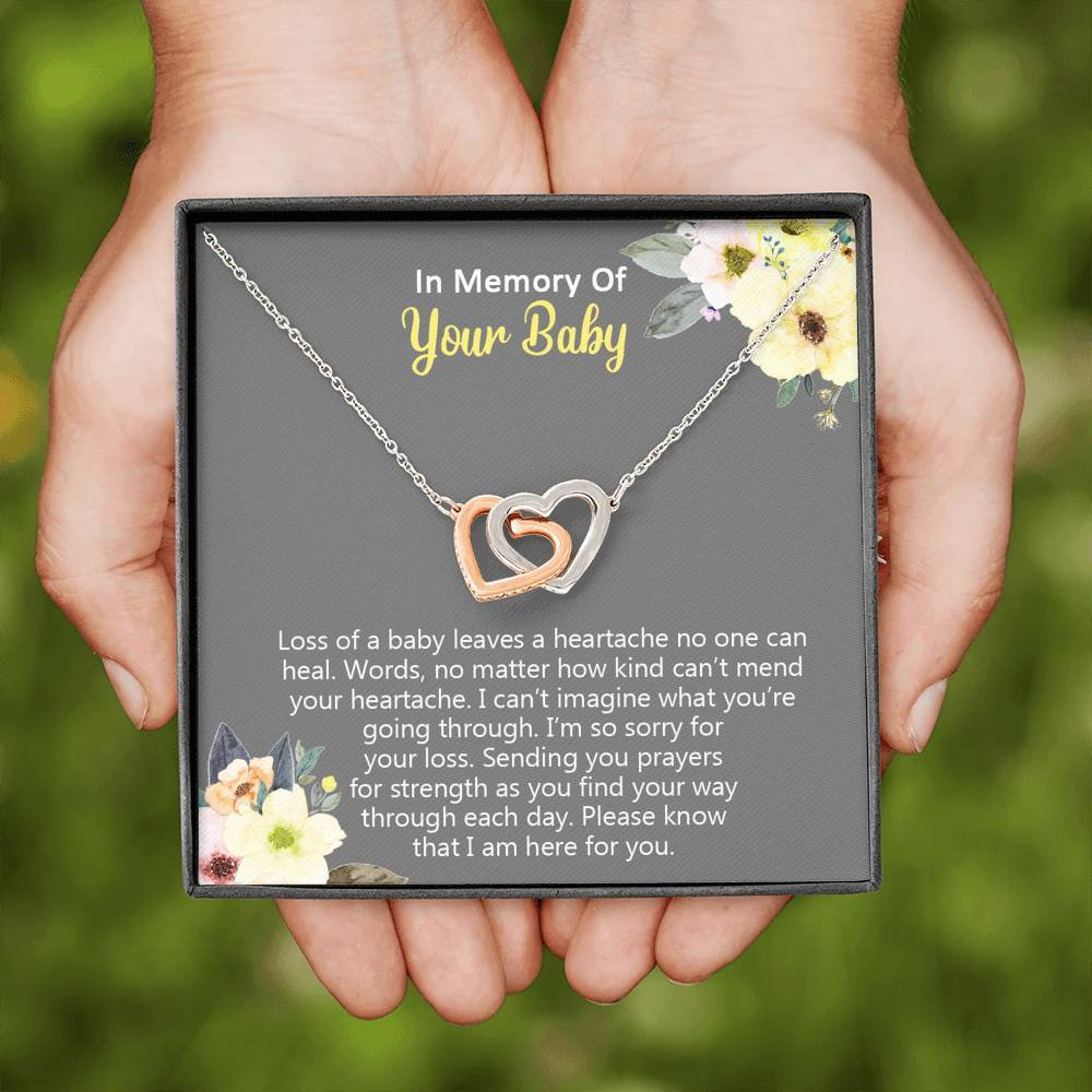 Miscarriage Gift Keepsake Miscarriage Necklace Loss Of A  Etsy