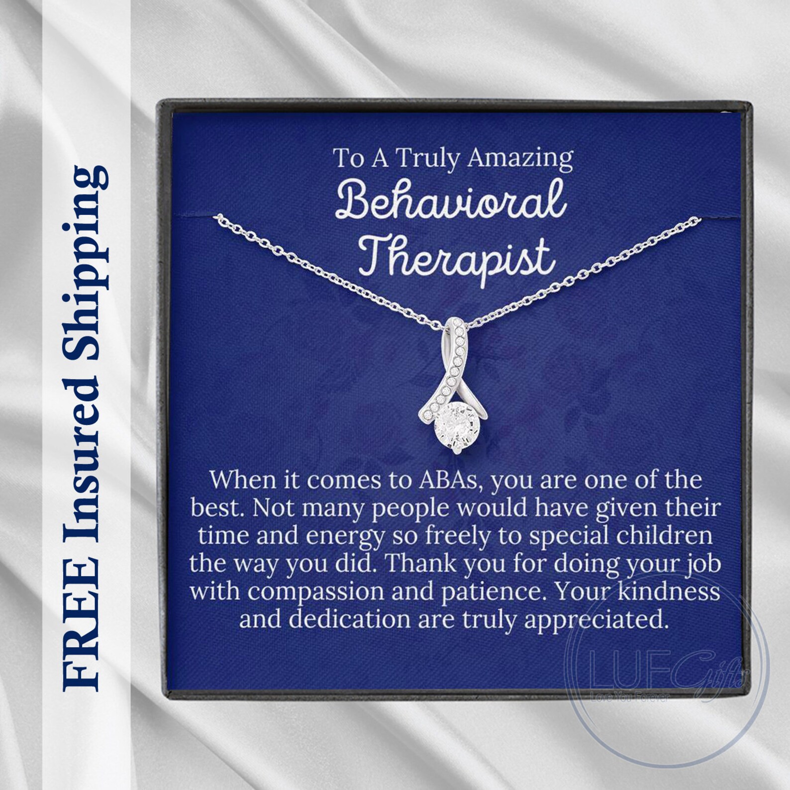 ABA Therapist Gift Behavioral Therapist Appreciation BT1002 Etsy