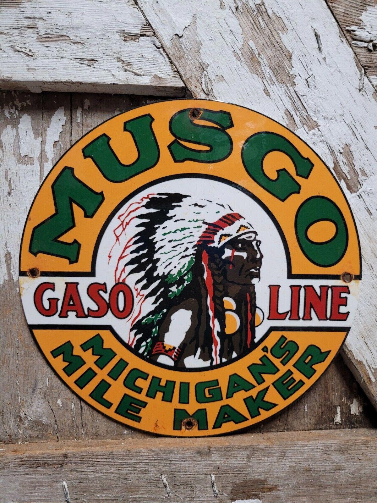 Musgo Gas Sign - Etsy