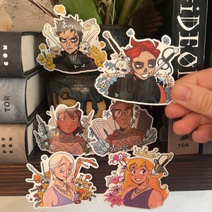 Gideon the Ninth 3&quot;x3&quot; vinyl sticker