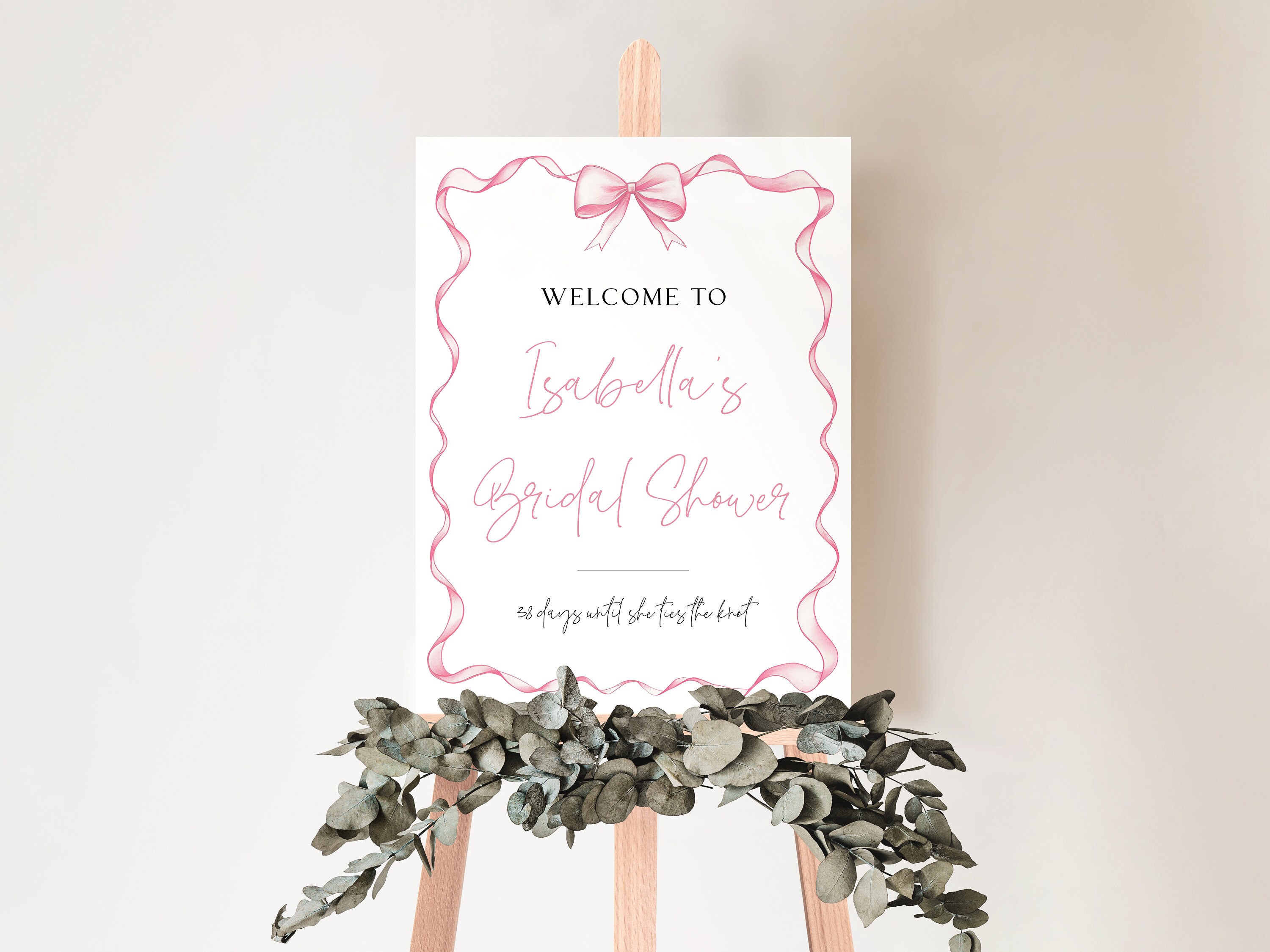 24 Accessori Per Cabina Fotografica Addio Al Nubilato: Fiocco Rosa Con Scritta "She's Tying The Knot" - Decorazioni Fai Da Te Per Foto Divertenti