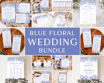 Lot De 2 Carnets De Vœux Mariage Bleus Et Blancs Avec Nœud - Personnalisés Pour Mariés