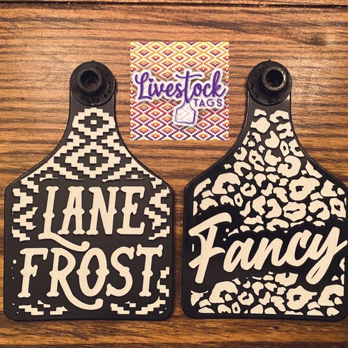 Custom Engraved Cattle Ear Tags high Quality100 Etsy