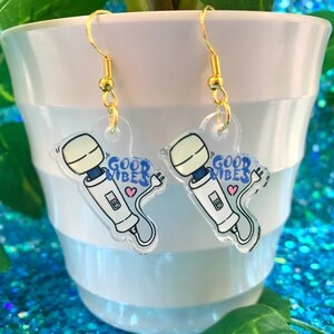 Good Vibes Wand Earrings
