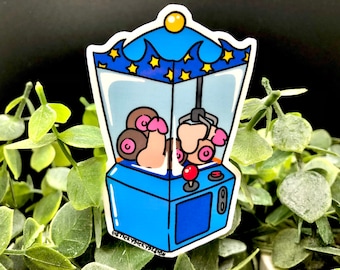 Junk Plushies Claw Machine Sticker