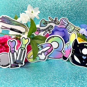 Foreplay Fun Pastel Stickers