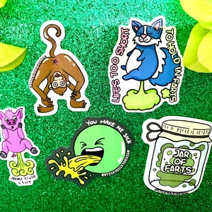 Gross Humor Sticker Pack