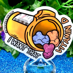 I Want That Vitamin D Sticker