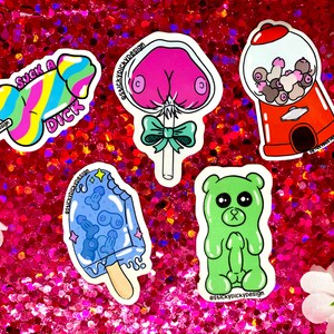Naughty Candy Sticker Pack