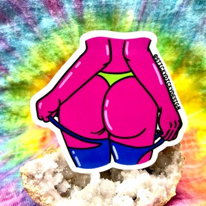 Neon Ass Sticker