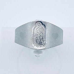 Women&#39;s cross ring, decade ring, Holy Virgin, Virgin Mary, rosary ring, Christian jewelry, religious ring, prayer ring, belief
