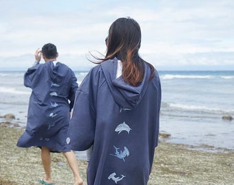 shark poncho