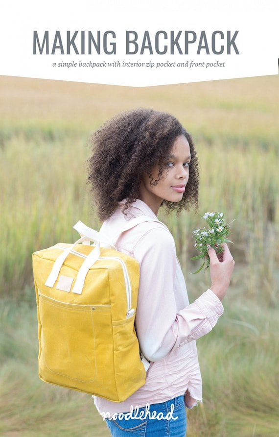 Making Backpack Sewing Pattern by Noodlehead
