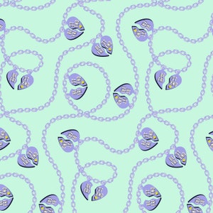 Tula Pink&#39;s Besties Bundles, Big Charmer 108&quot; Quilt Backing - Bluebell